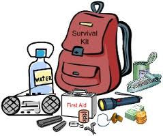 Emergency Backpack and contents 