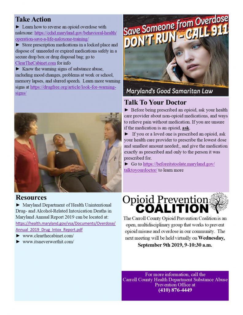 International Overdose Awareness Day newsletter. See bottom of page for P D F version.